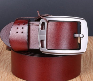 Fashion light board suede leather casual men's clothing accessories special belt leather belt