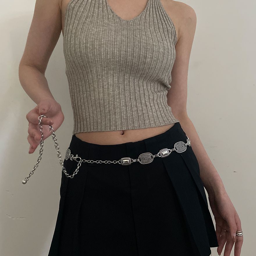 Retro Waist Chain Accessories Metal Women