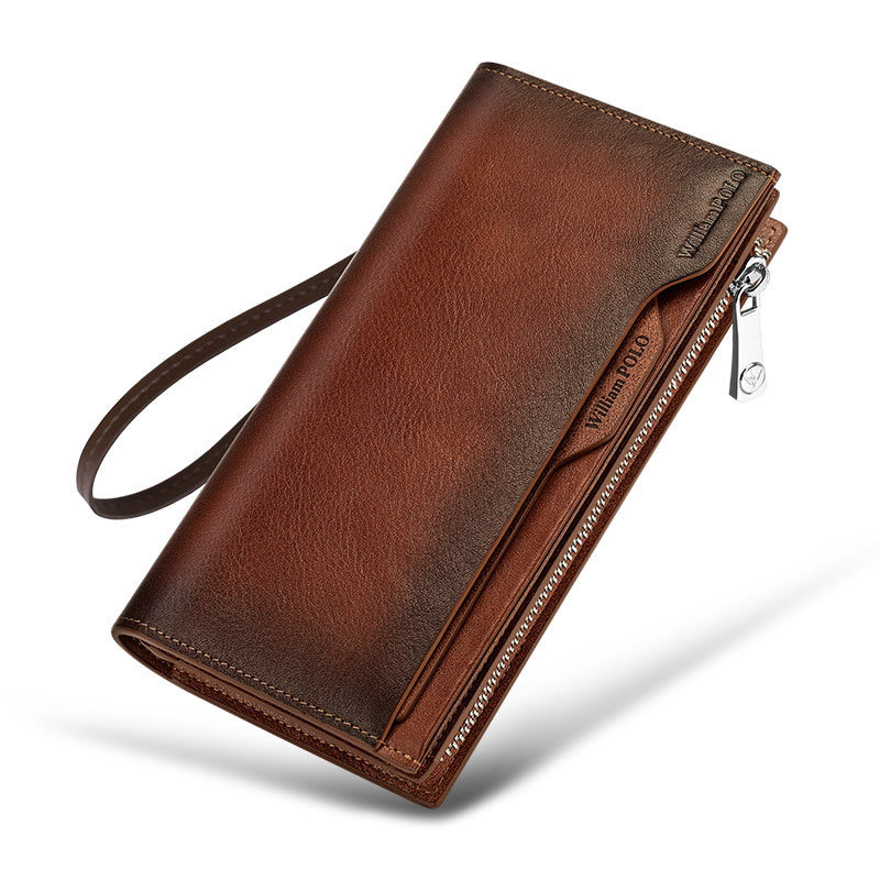 Driving License Holder Cowhide Large-capacity Wallet