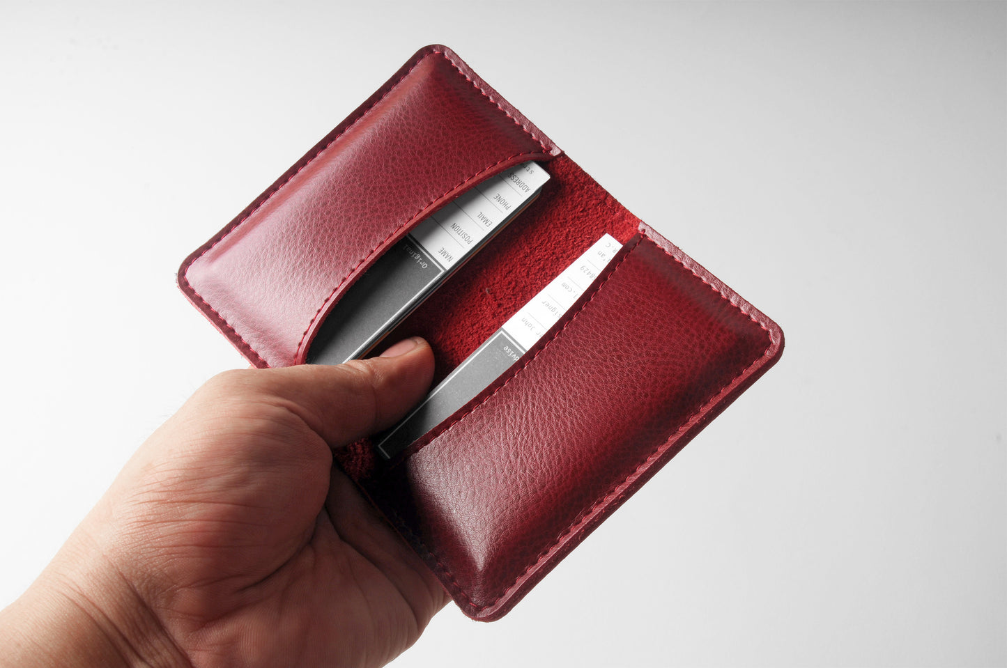 Leather Business Holder Men's And Women's Card Holders