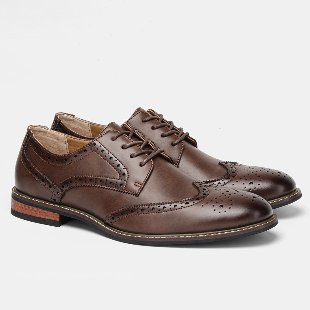 Classic Brogue Business Shoes Men